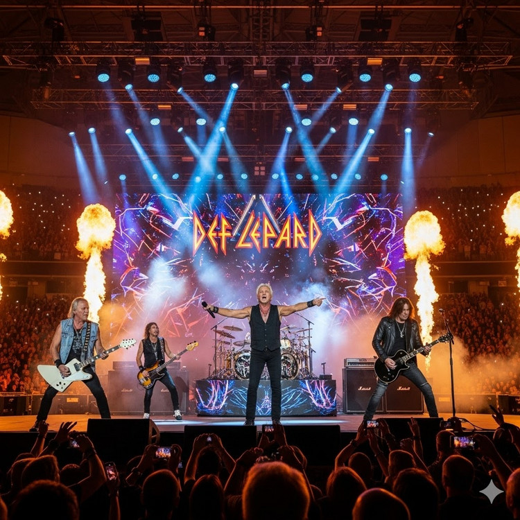 Billetter Def Leppard konsert